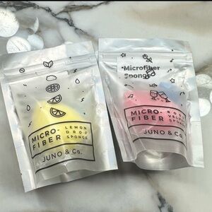 Juno & Co Pink and Yellow Makeup Sponge